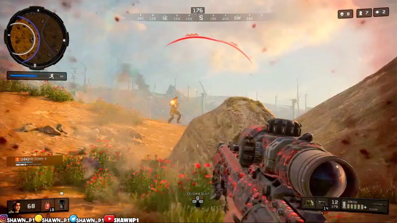 СНАЙПЕР против SPITFIRE: Бой на ближней дистанции... (Испытание &laquo;Только снайперки&raquo; в Cod Blackout)