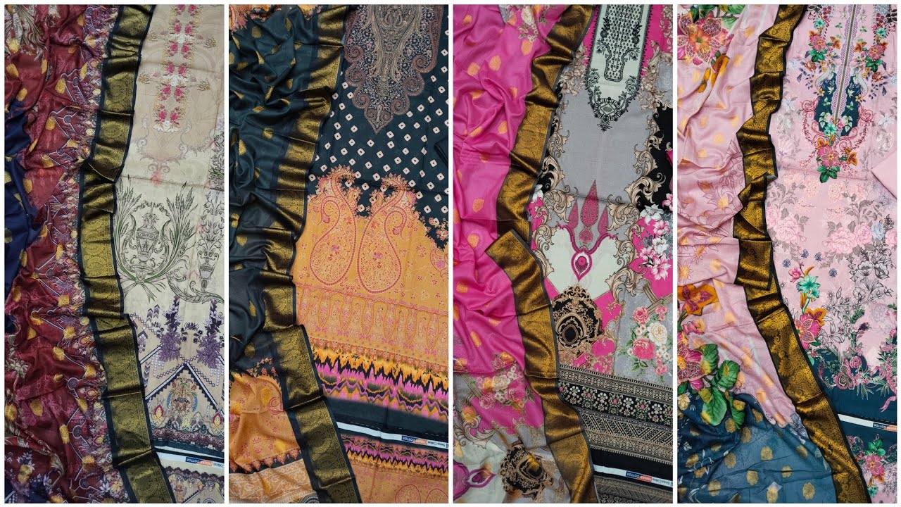 নিউ এক্সক্লুসিভ কাশ্মীরি সুপার কাতান ওরনা ভাইরাল থ্রি পিছ কালেকশন।01880154936