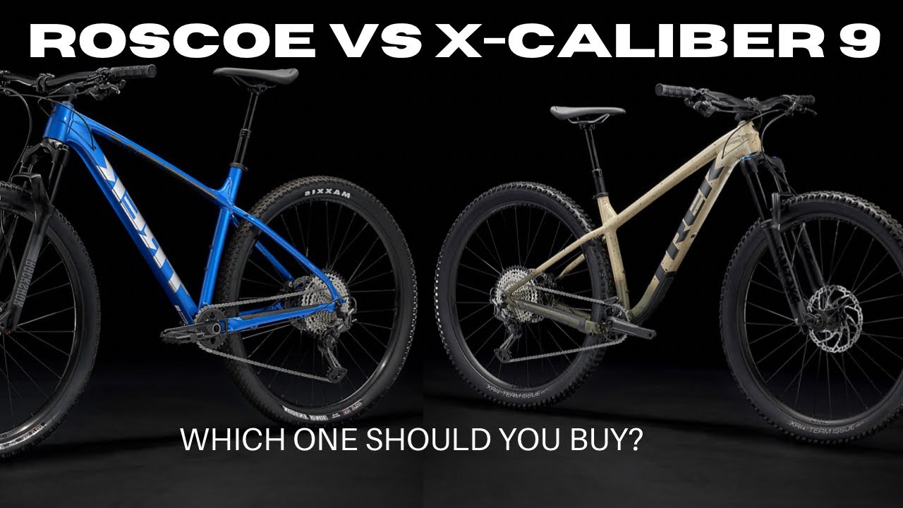 Trek Roscoe 9 VS Xcaliber 9 | Is it Worth the money? | Riding the #transcanadatrail
