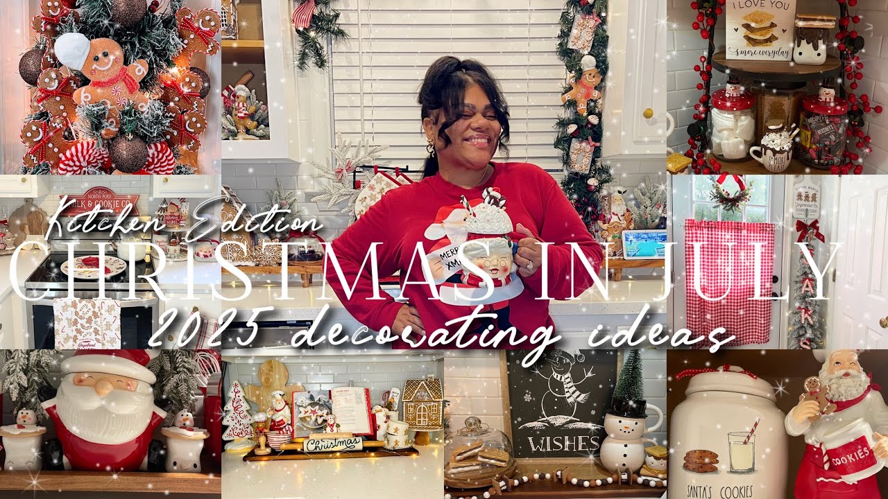 🎄WATCH ME TURN MY KITCHEN INTO A CHRISTMAS MOVIE SET!•PLANNING FOR CHRISTMAS 2025•XMAS DECOR IDEAS
