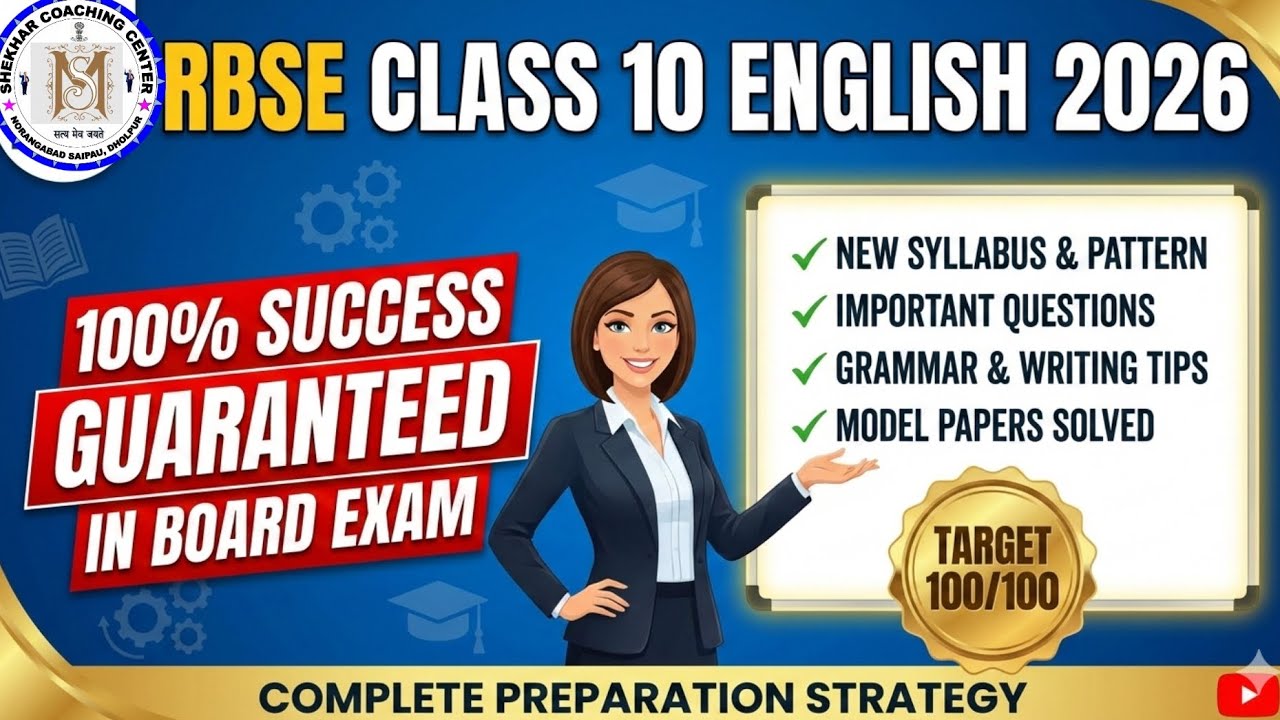 RBSE Class 10 (English Syllabus) Detailed Blue print 