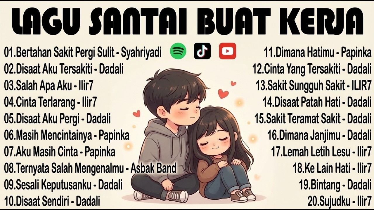 Lagu Enak Didengar Saat Santai Dan Kerja - Bagus Untuk Menaikan Mood Kerja Terbaru 2026