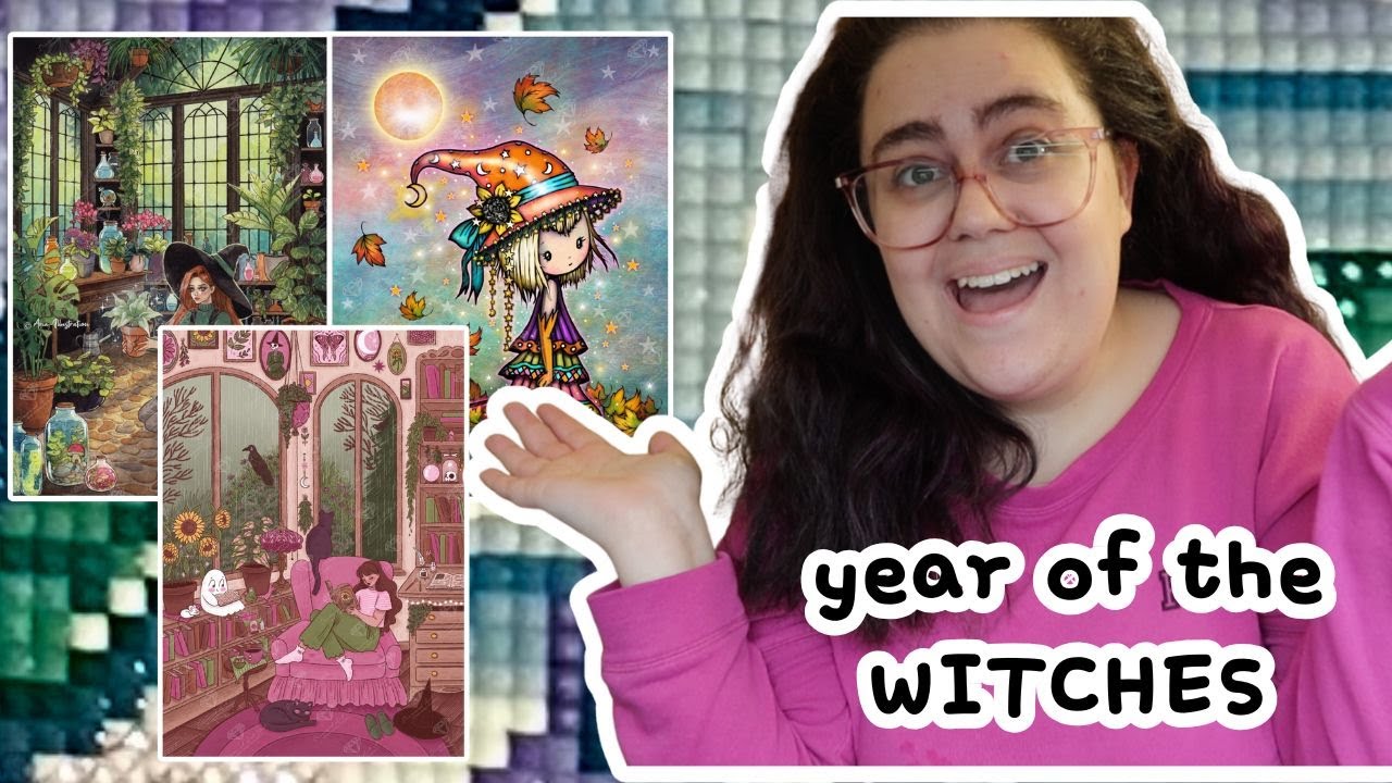 let's plan my 2026 diamond painting kits... YEAR OF THE WITCHES!