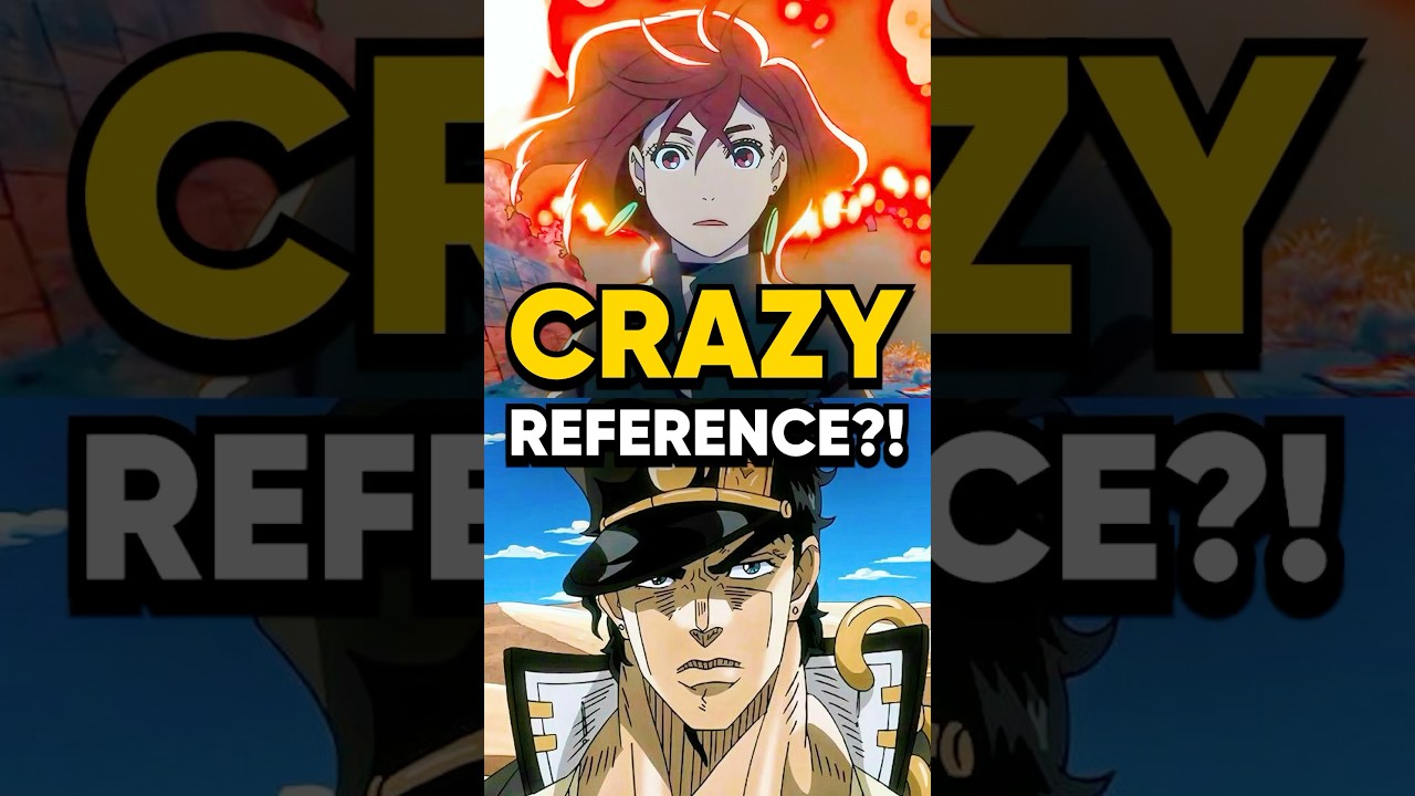 Jojo&rsquo;s Reference in Dandadan