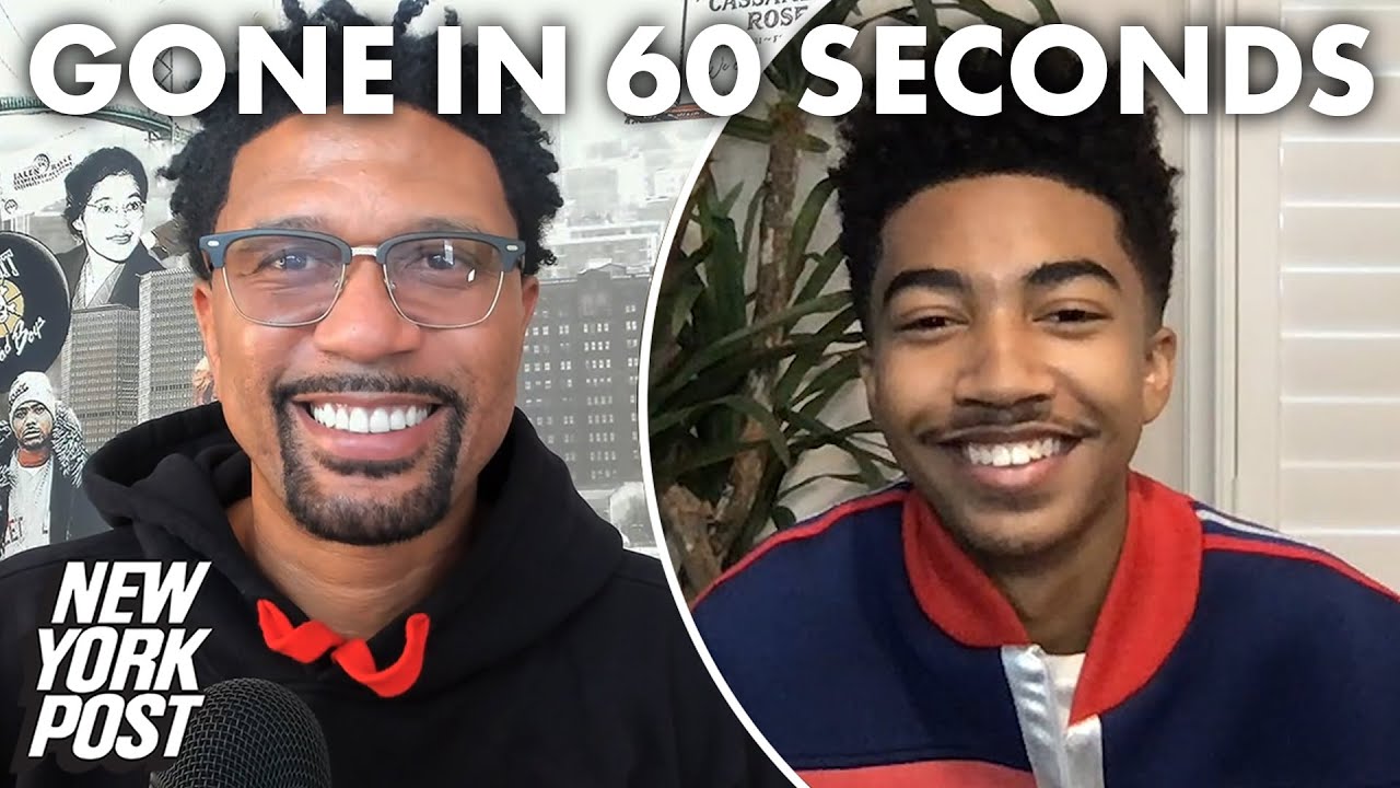 Gone In 60 Seconds With Jalen Rose and Miles Brown | Jalen Rose Renaissance Man | New York Post