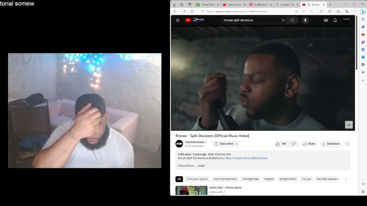 Rimzee - Split Decisions |Reaction