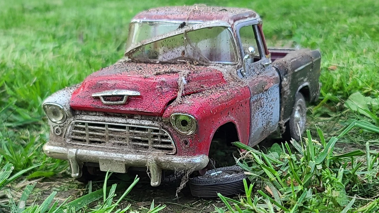 Restoration 1955 Chevy Cameo Pick Up Truck