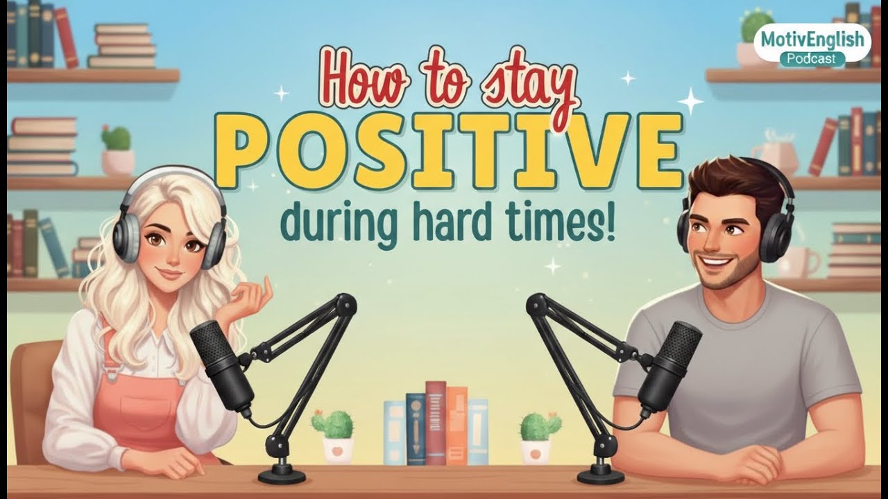English Podcast For Easy English Conversation | The Power Of Positivity | Learn English Easily