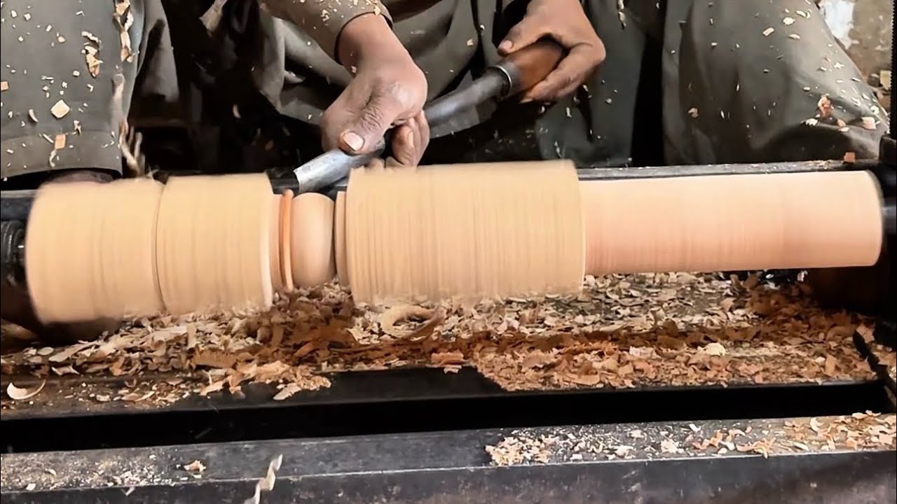 Watch This Plain Wood Block Become a Beautiful Furniture Piece 😳🪵