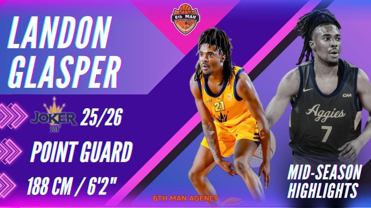 LANDON GLASPER  ⏐ 25/26 Mid-Season Highlights
