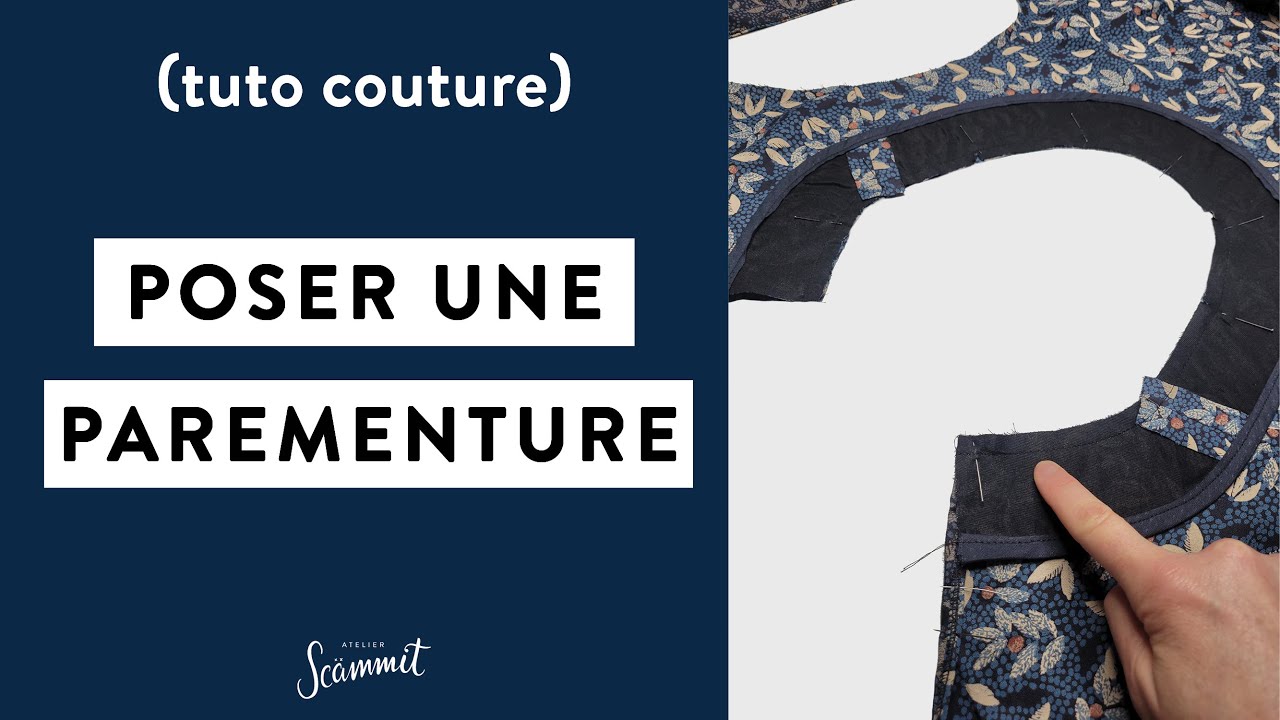 [TECHNIQUE COUTURE] Coudre une parementure