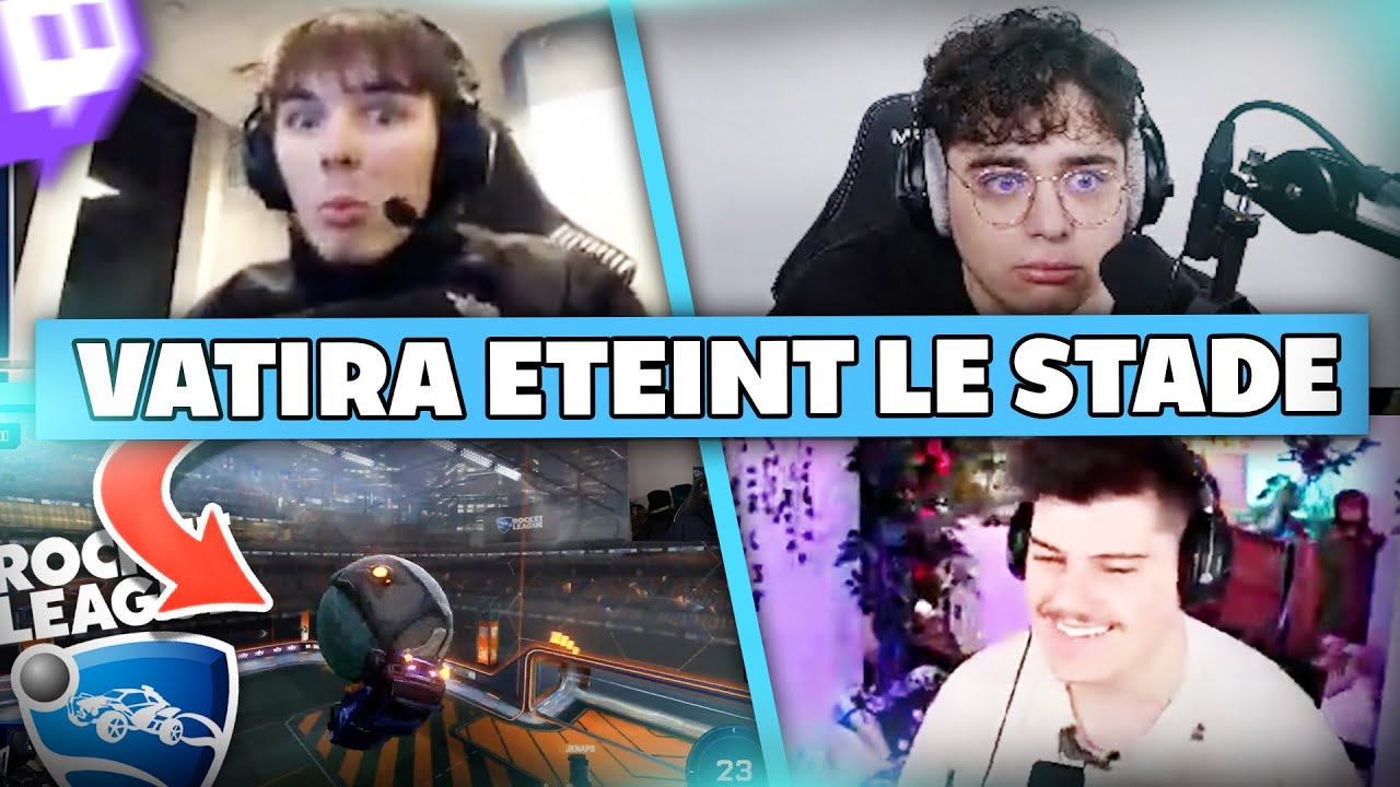 VATIRA &Eacute;TEINT LE STADE DU MAJOR, KAMETO REACTION - Best of Rocket League FR #160