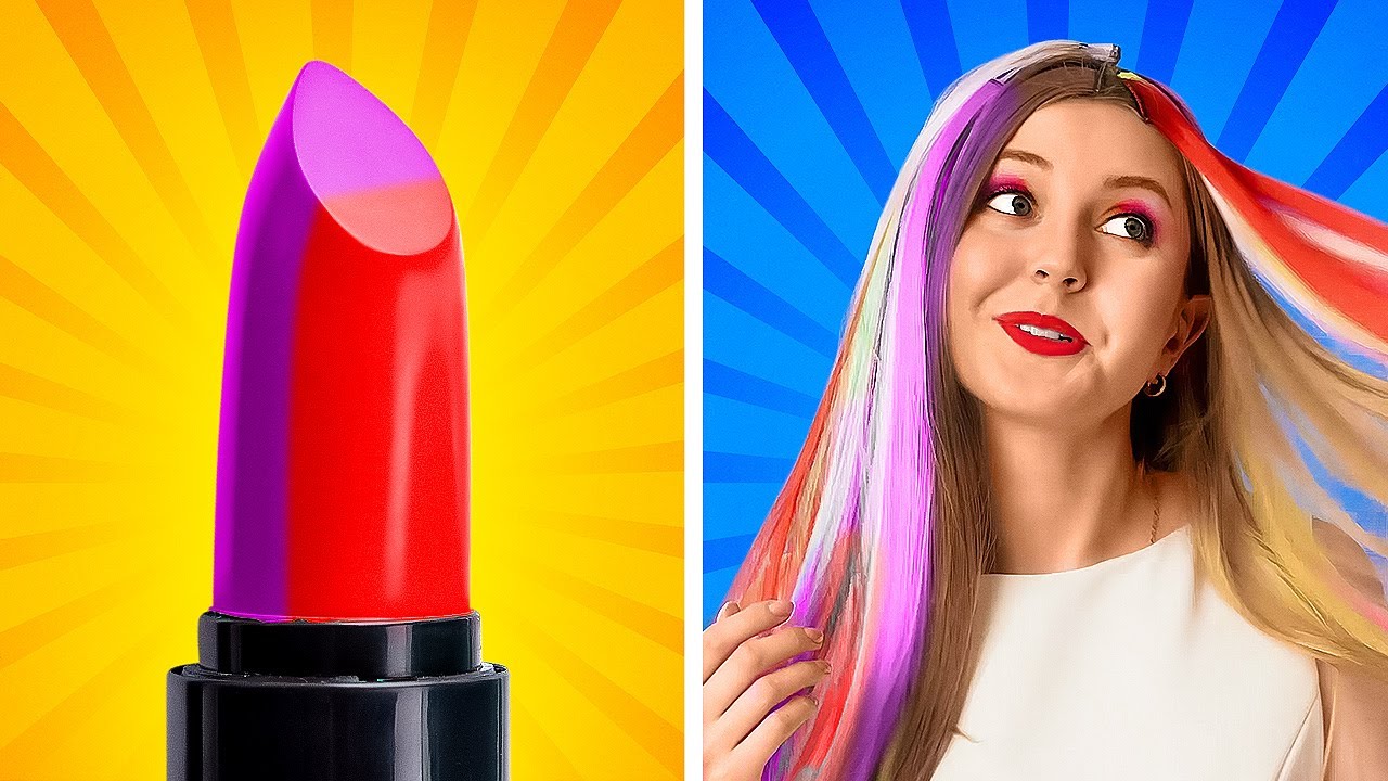 HAAR-HACKS UND BEAUTY-DIYs || Lustige Mädels-Tricks von 123 GO! GOLD