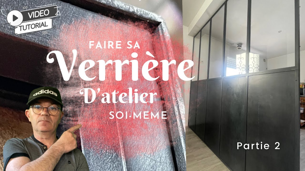 Comment Faire Une Verrière en Acier. Partie 2