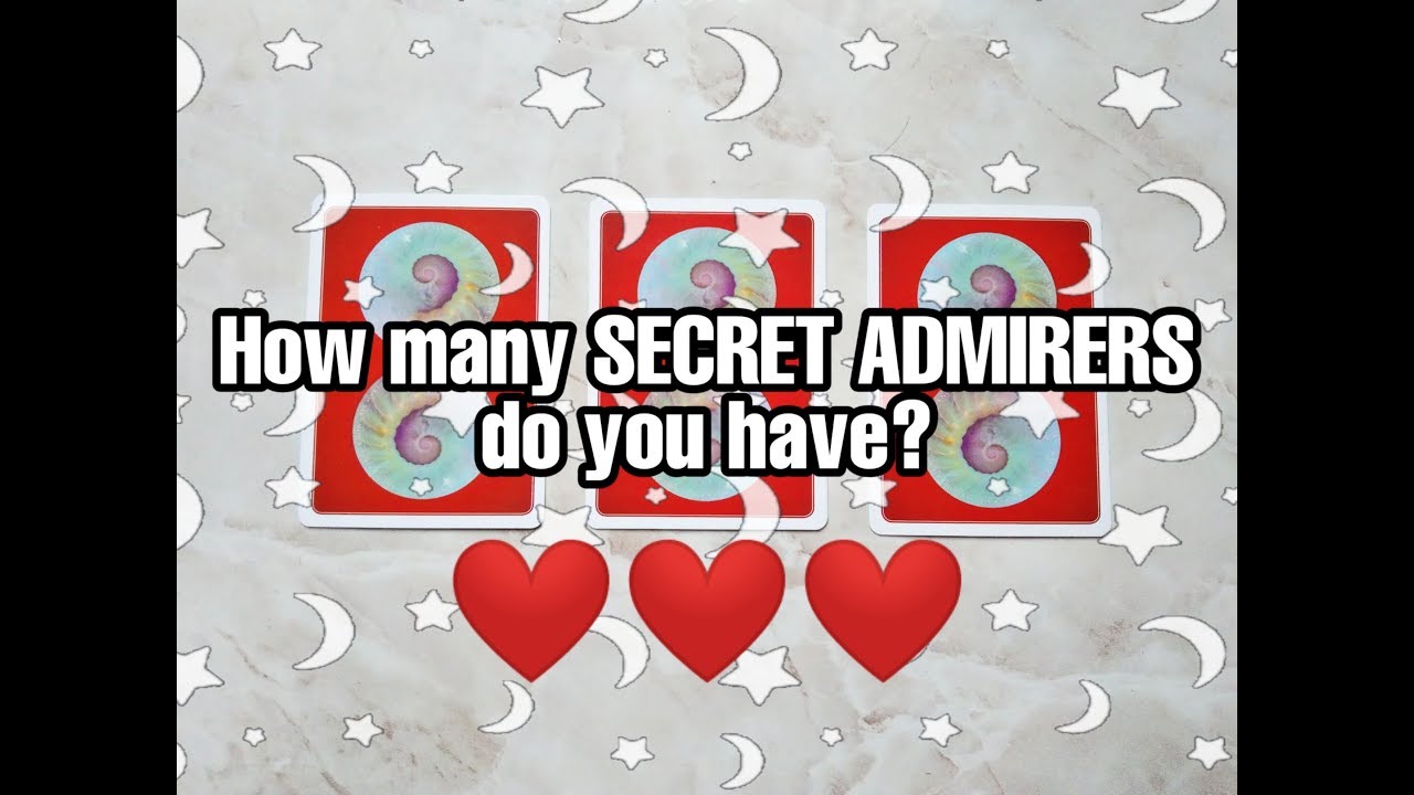 How many secret admirers do you have? Pick a card love reading 🙈😻