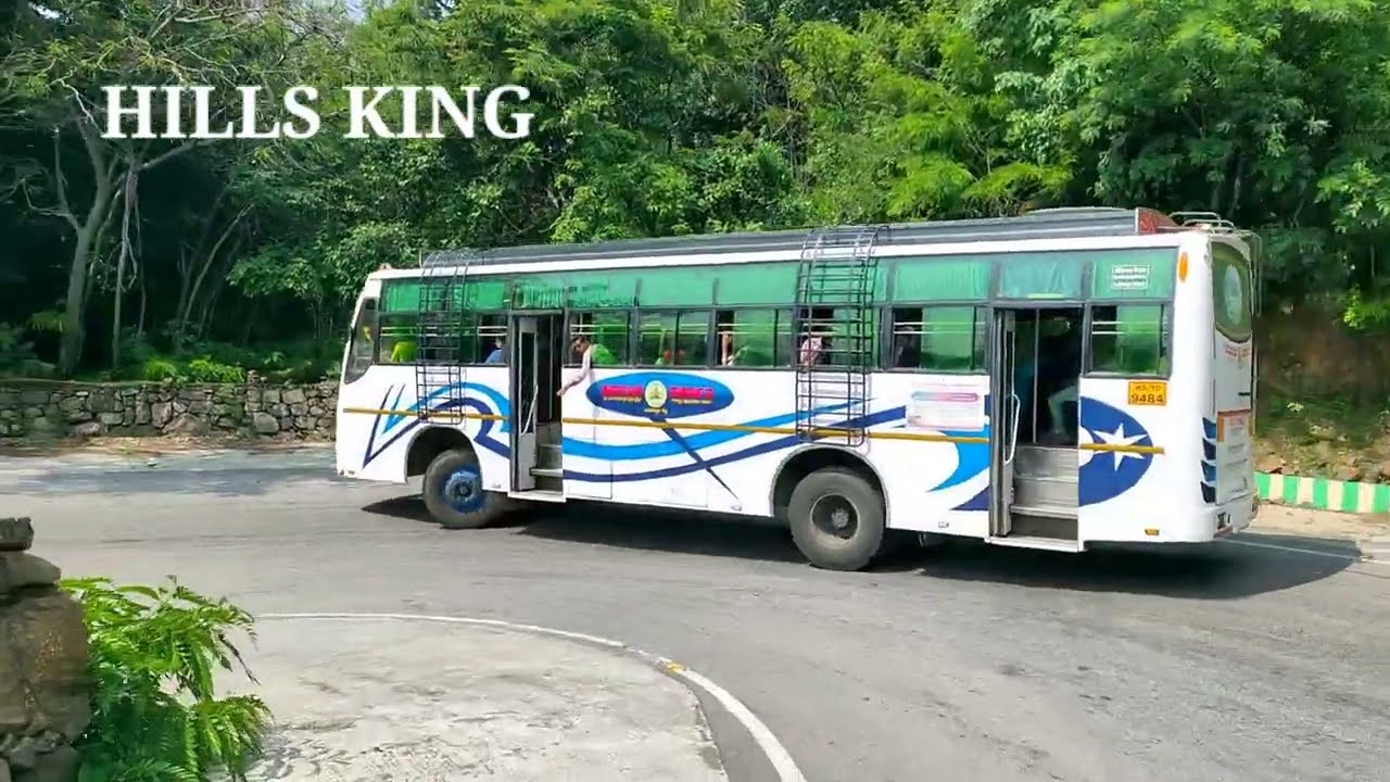 Mmhills temple bus driving | Dangerous Hairpin bend road | banglore to Mm Hills |