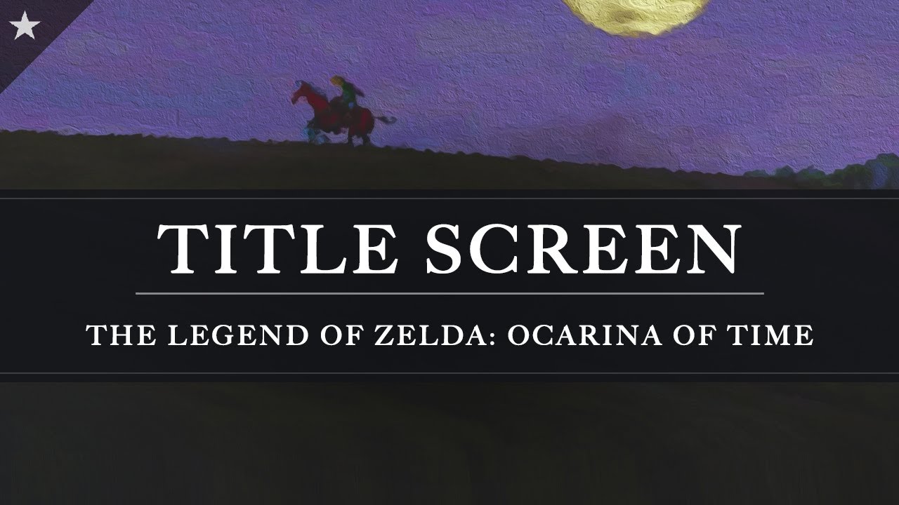 Ocarina of Time: Title Screen Orchestral Arrangement [Revision]