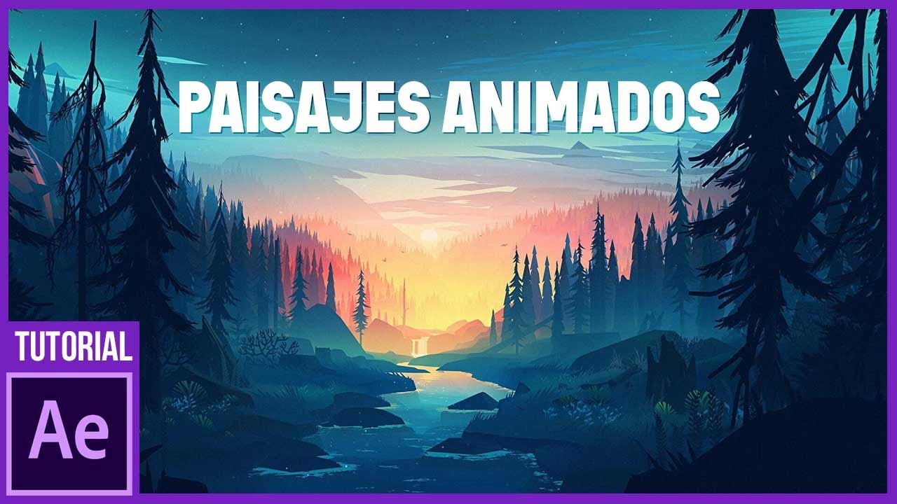 Paisajes Animados  con Photoshop y After Effects