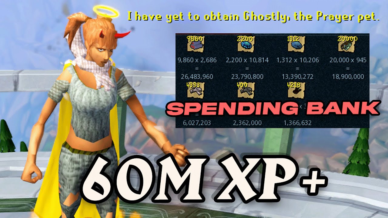 Трачу свой банк на DXP и молитвенные улучшения... - RuneScape Progress (#56)