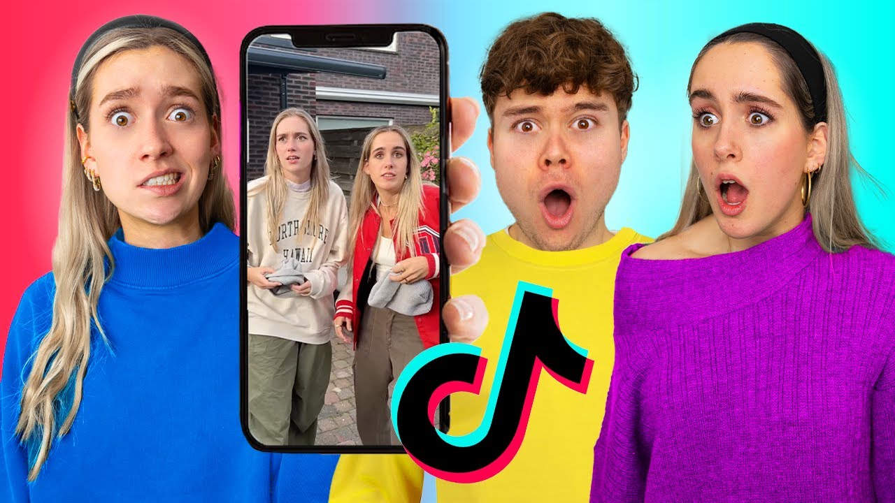 TIKTOKS MET SAM TERUG KIJKEN!😂