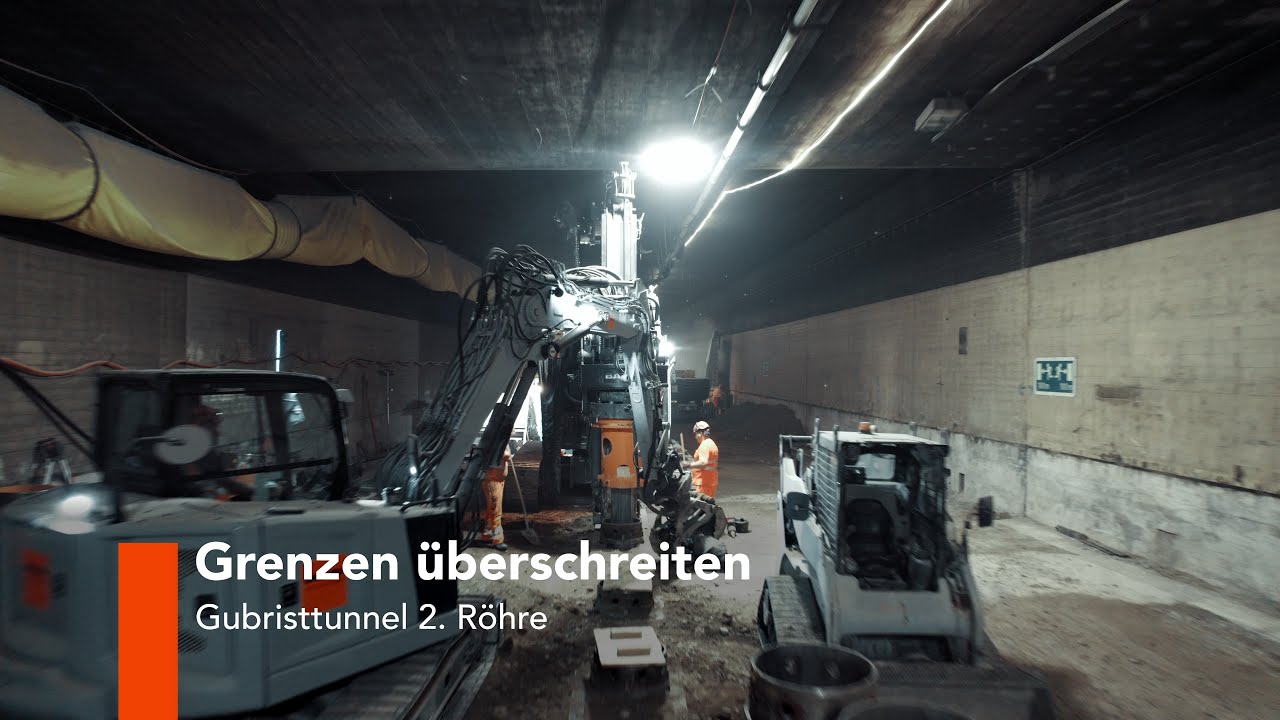 Grenzen überschreiten: Gubristtunnel 2. Röhre