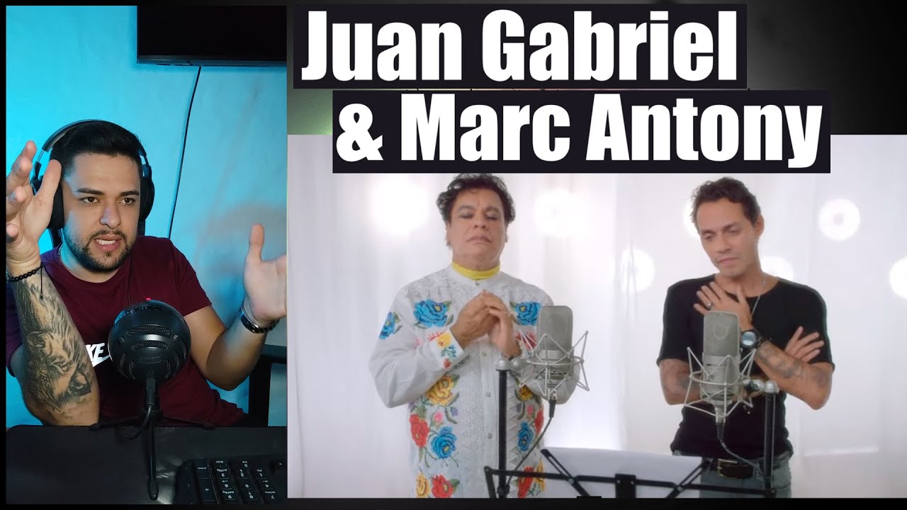 JUAN GABRIEL & MARC ANTONY - YO TE RECUERDO🔴 | Reacción/Análisis🎤