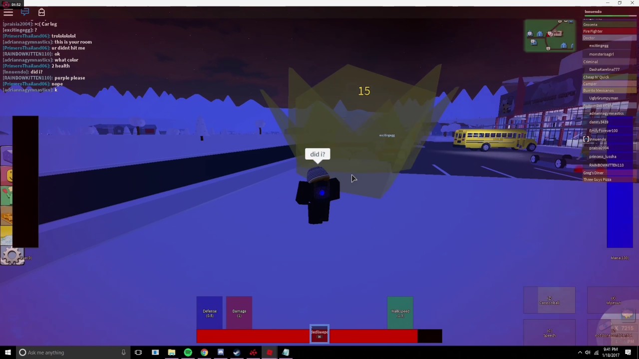 Roblox Exploiting - Killing ODers (Sort of)
