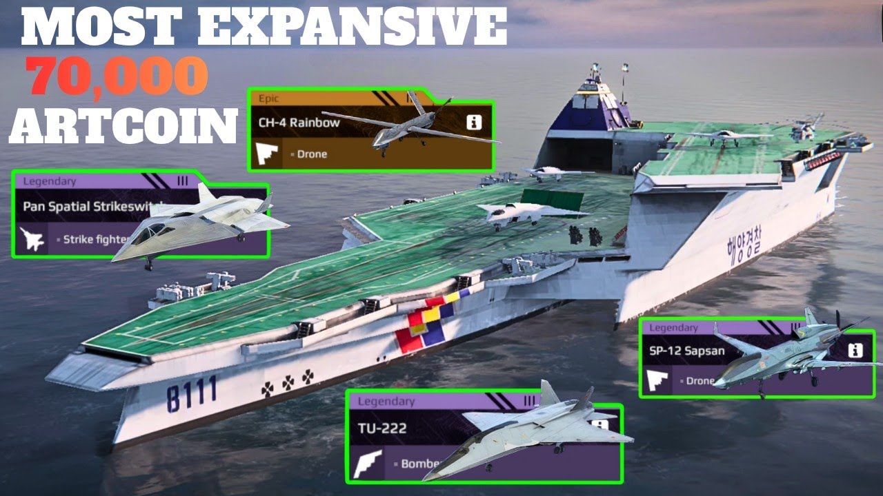 ROCKS GHOST COMMANDER -   WITH 70,000 ARTCOIN 😱 MOST EXPANSIVE 💵 ITEM MODERN WARSHIPS 