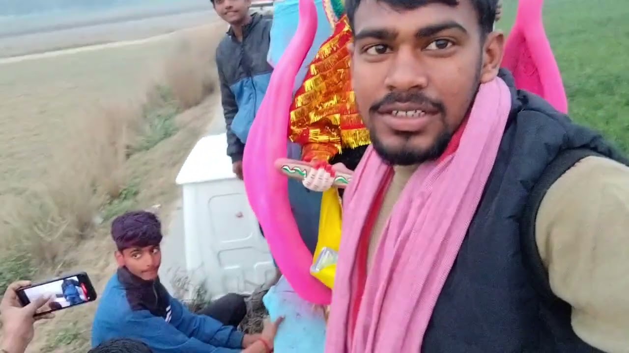 Sarswati puja visharjan 2026 please support me 🙏 #sarswatipuja #visharjan #vlogger @army_boyankur09 