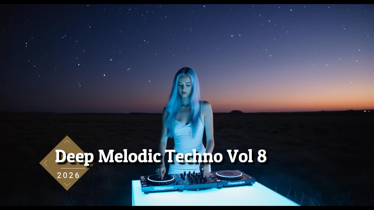 Deep Melodic Techno 2026 Vol.8 | Focus & Concentration Mix | Mondschein Kanal • Study • Work • Relax