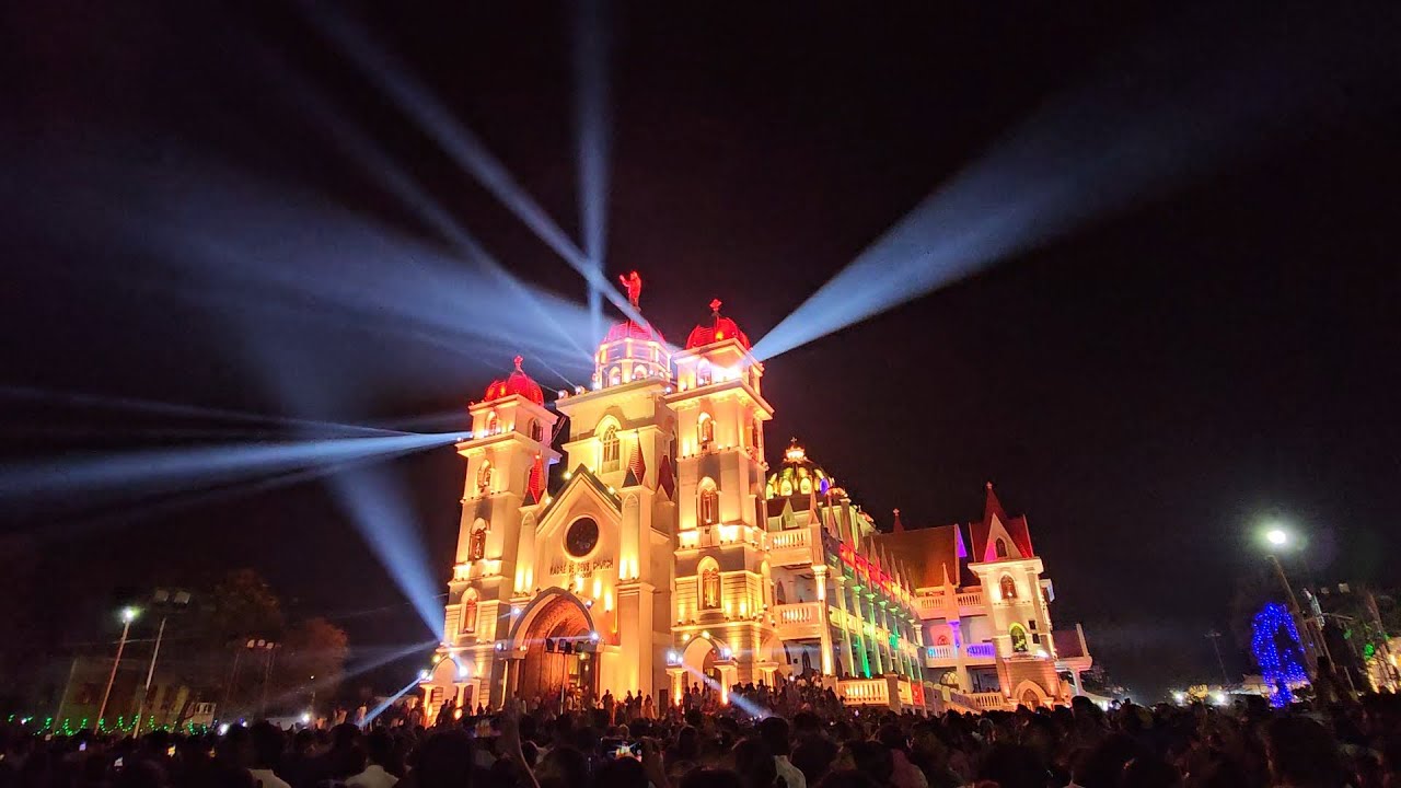 Madre De Deus Church Vettucaud | Trvandrum | 2024 | church light show
