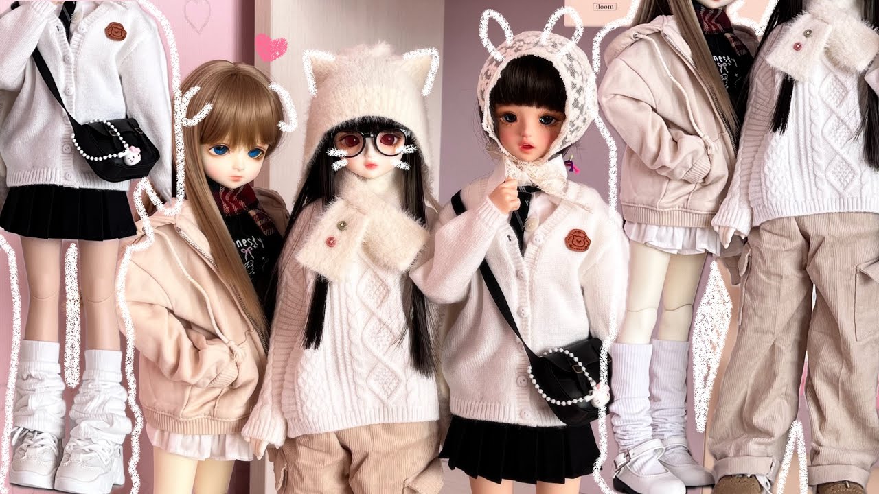 구체관절인형 타오바오 의상 택배깡 | 구관의상 하울 | bjd taobao doll clothing unboxing