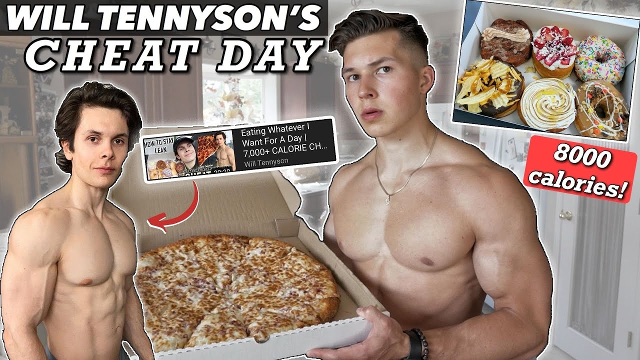 Will Tennyson's 7000+ CALORIE CHEAT DAY | Eating Whatever I Want For A Day | How To Stay Lean