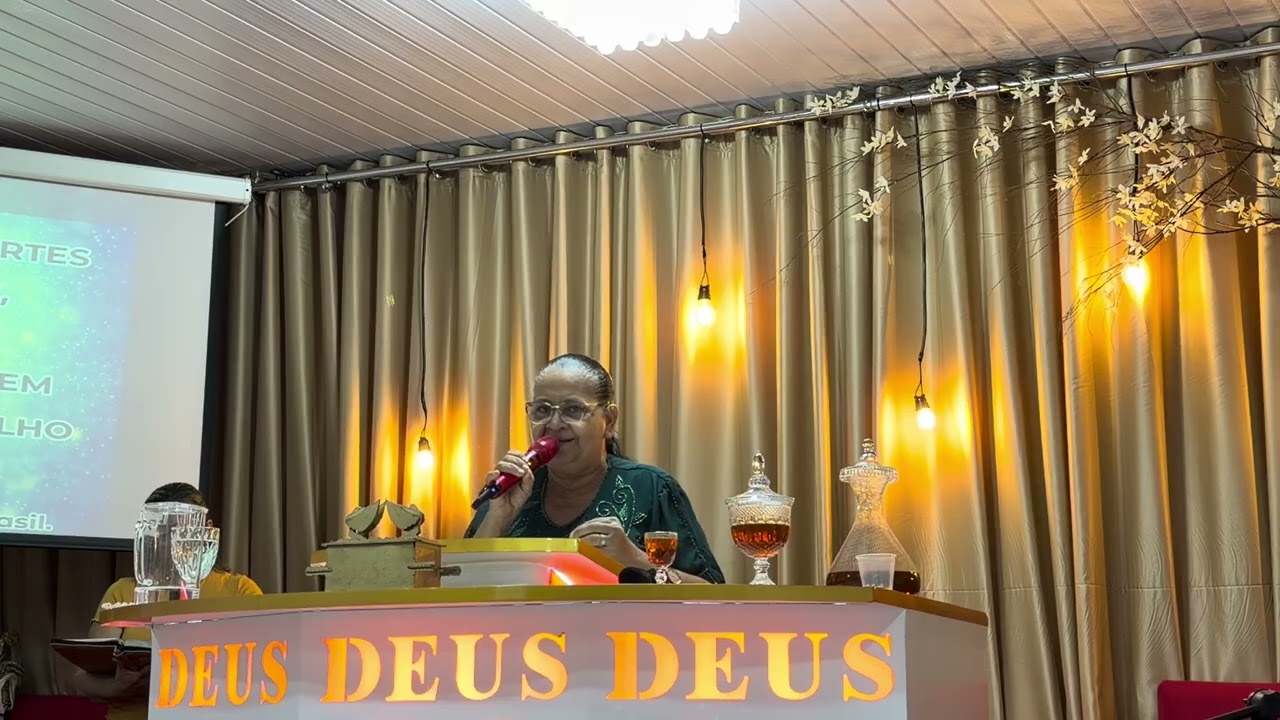 Profético, Santa Ceia & Primícias | Pastora Maria Helena 