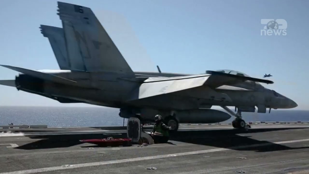 Top News - Me raketat drejtuar nga Irani...Negociatorët e SHBA-së vizitojnë aeroplanmbajtësen