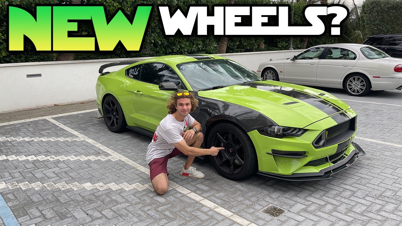 SALLY'S NEW WHEEL SETUP LOOKS INSANE (GT350R WHEELS) + DRAGY 1/4 MILE LAUNCHES IN MY CAMARO! #FORD