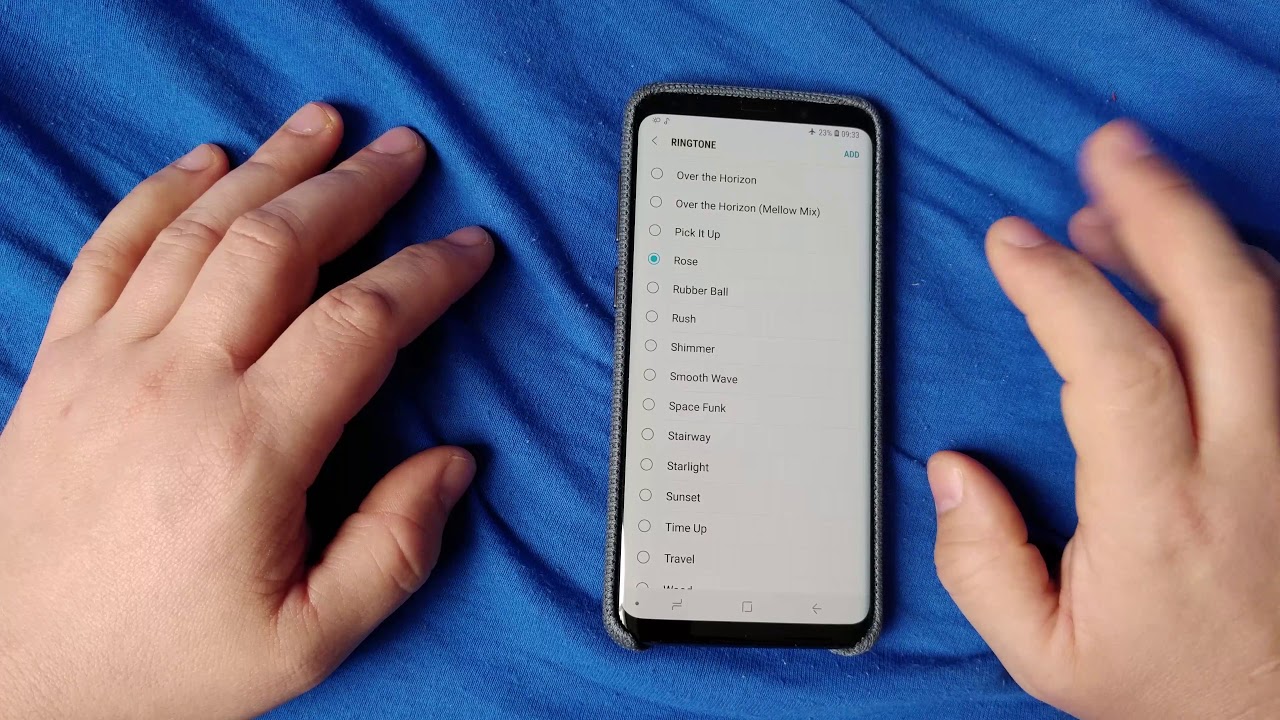 Samsung Galaxy S9 Ringtones, Notification Tones