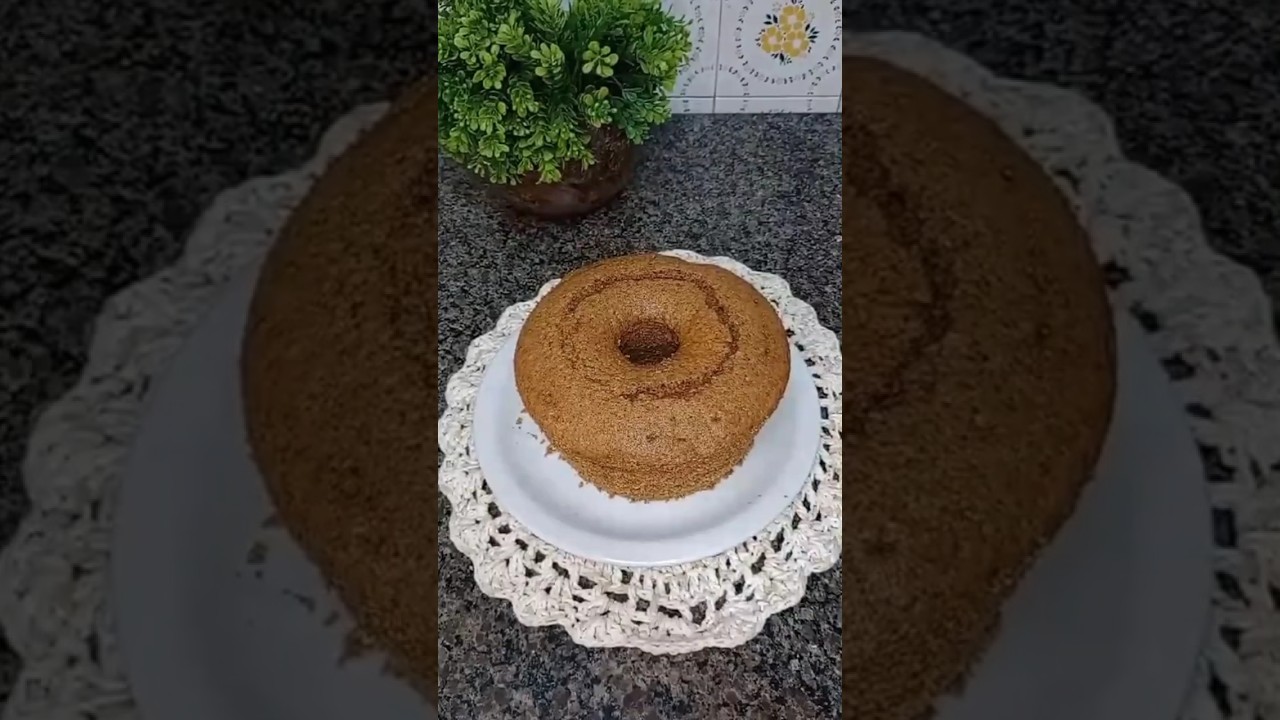 Bolo de caf&eacute; com canela