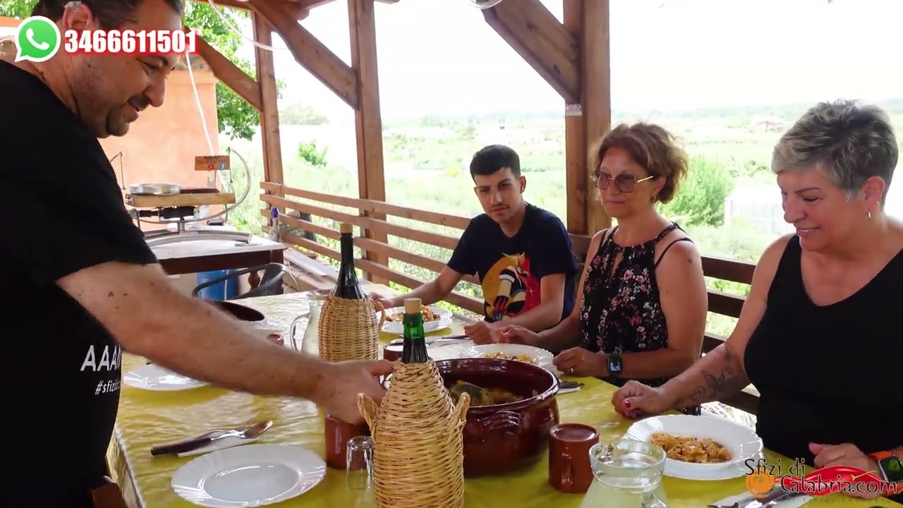 Pasta e Fagioli, Carne e salumi calabresi per amici Canadesi