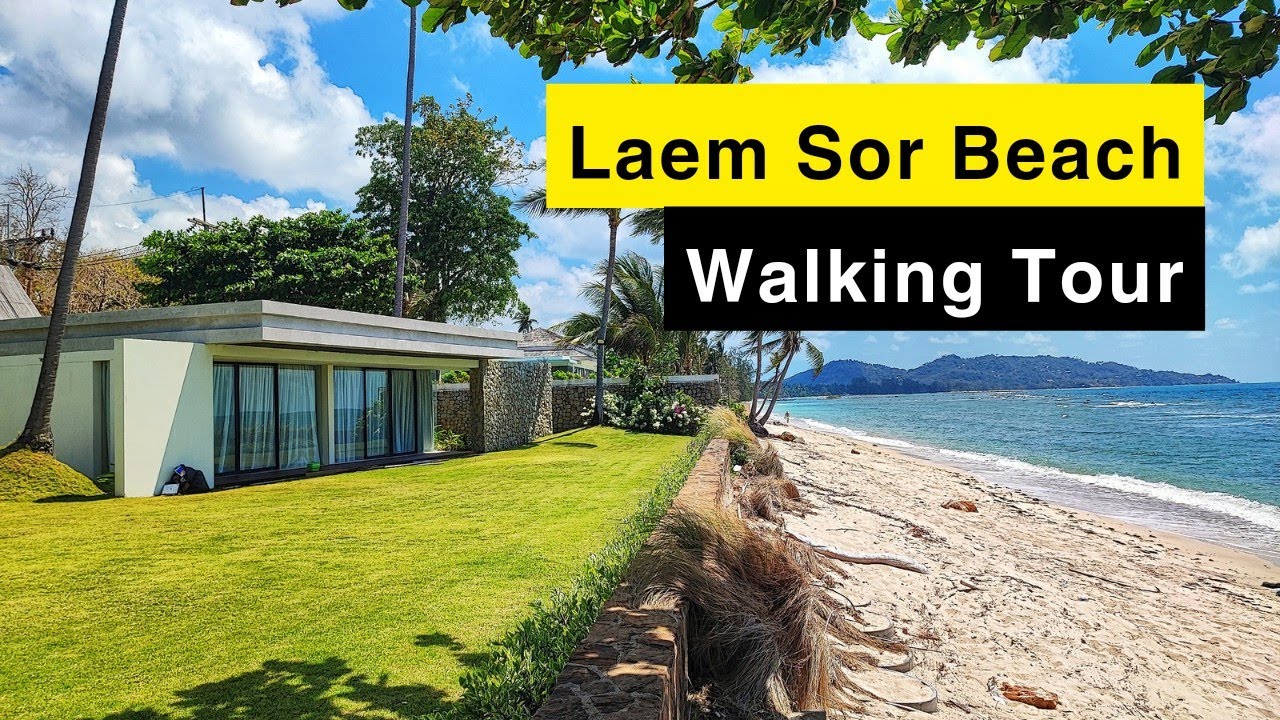 Laem Sor Beach Walking Tour in Koh Samui