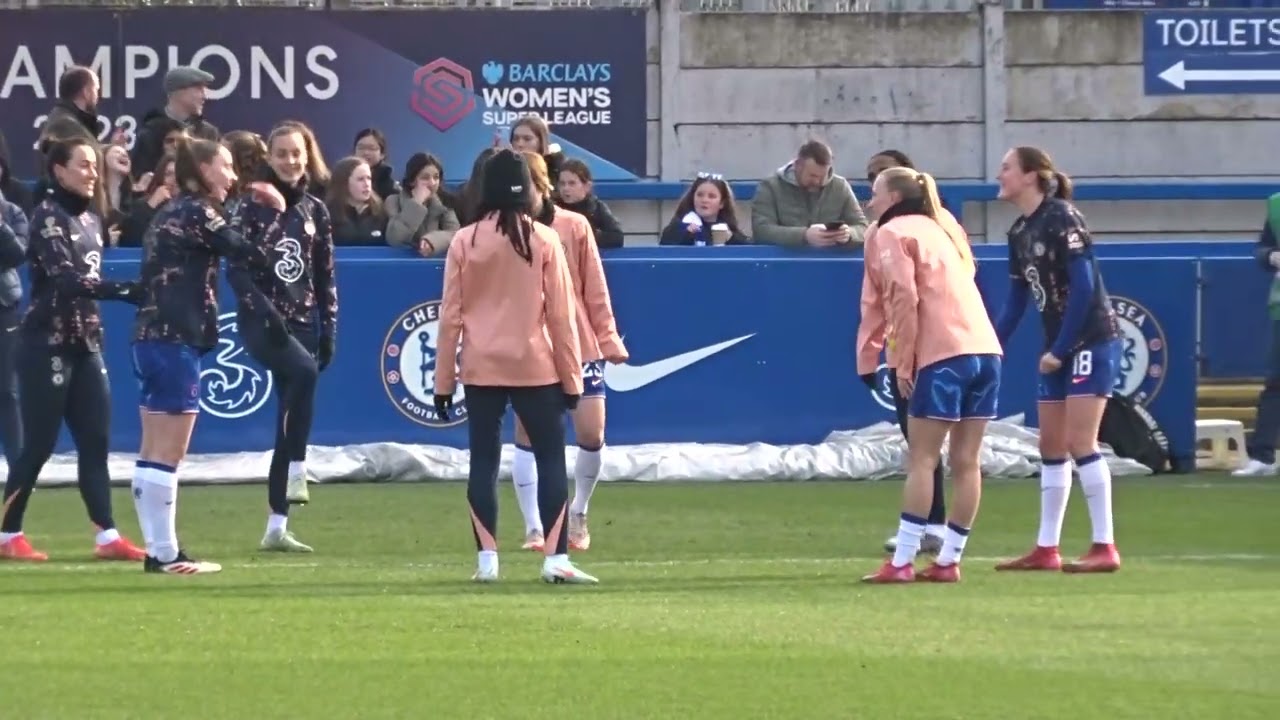 Chelsea Women FC at Kingsmeadow.