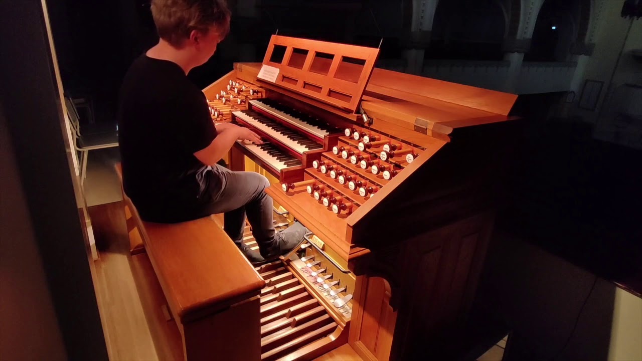 César Franck: Prélude, Fugue et Variation op.18 - Pétur Sakari, Organ