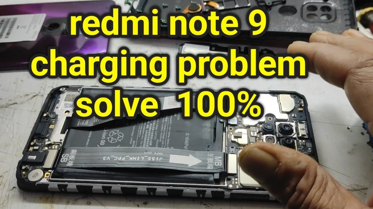 Redmi note 9 charging problem solve  100%  | redmi note 9 charging problem