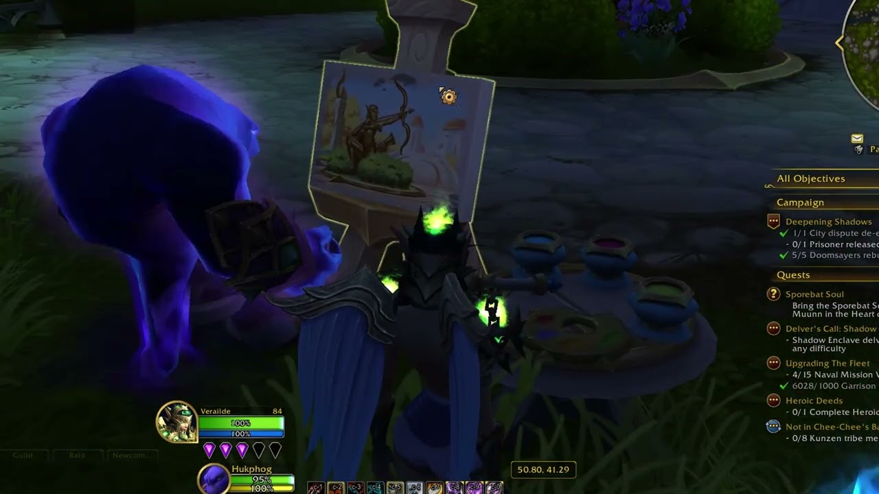 Unlock all the Decor paintings in Silvermoon  | World of Warcraft