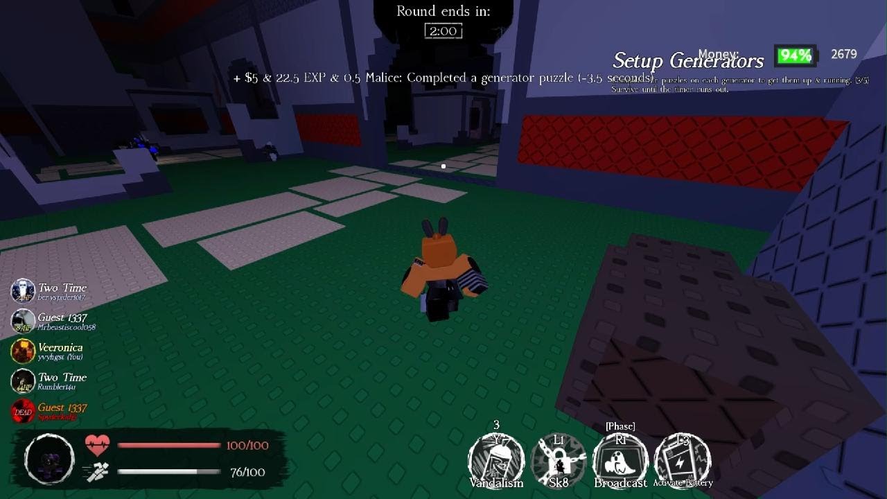 Playing forsaken until the devs add me day 5