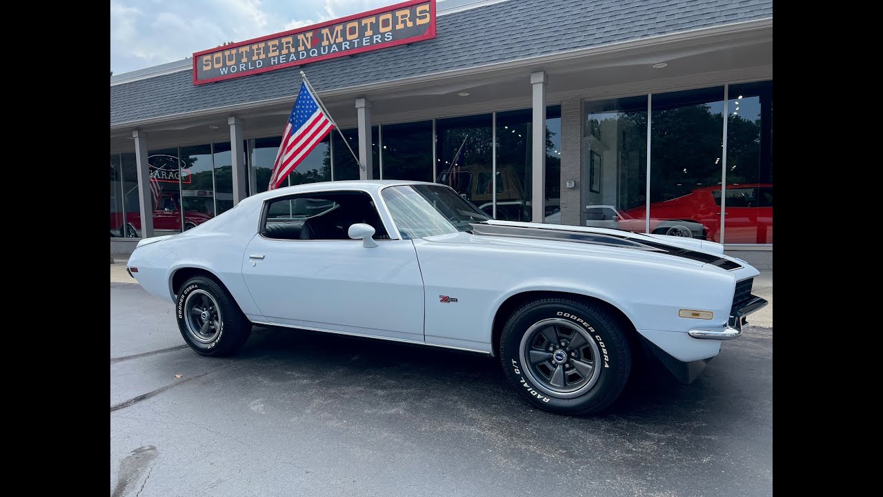 1973 Chevrolet Camaro Z28 $45,900.00
