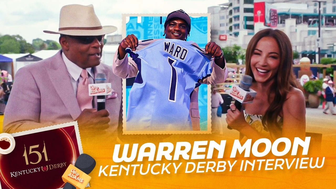 NFL Legend Warren Moon on Unretiring #1 for Cam Ward, Shedeur's Draft Day, His 23rd Kentucky Derby
