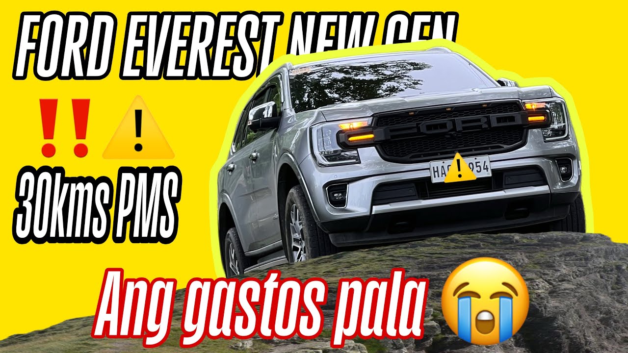 30kms PMS FORD EVEREST, ang gastos!! 🤧