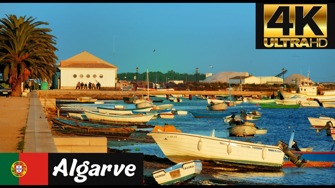 Santa Luzia, Tavira | Algarve | Portugal【4K】