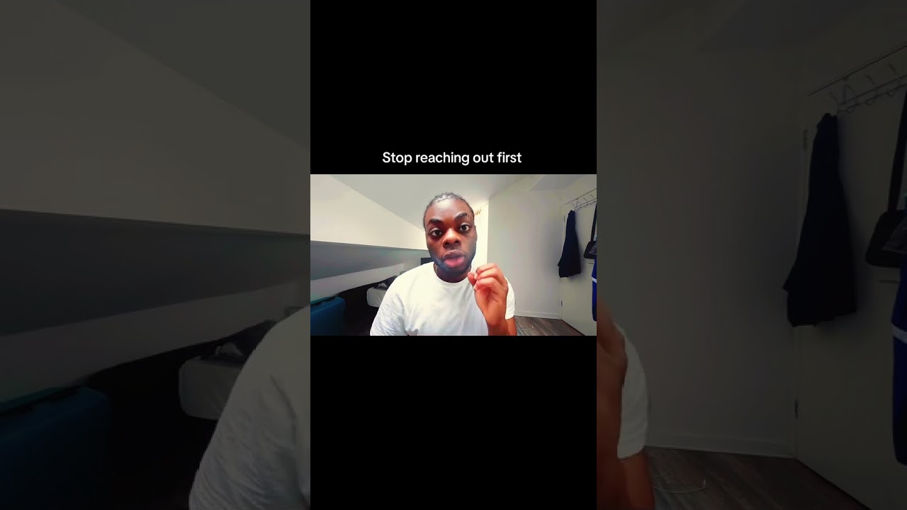 Stop reaching out first #leeko #motivation #motivationalvideo